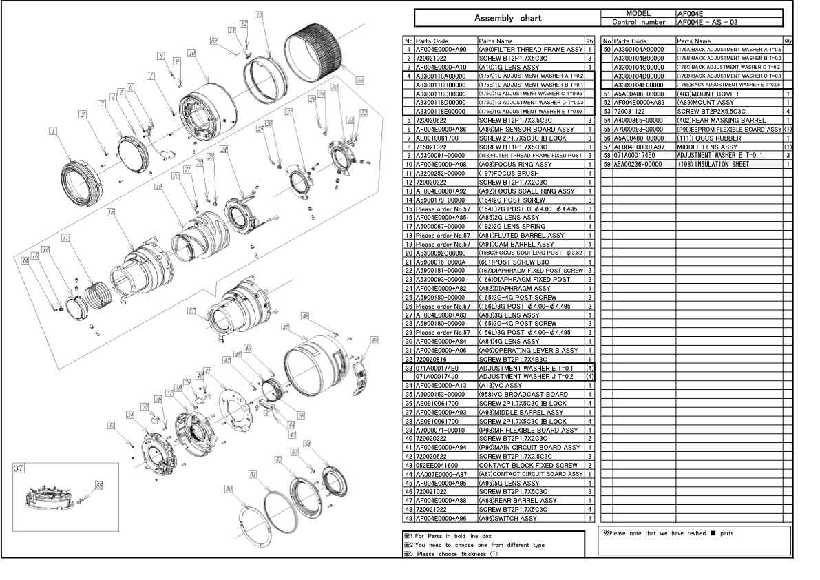 Tamron AF 90mm F2_8 Di MACRO II VC USD F004 technical manual preview