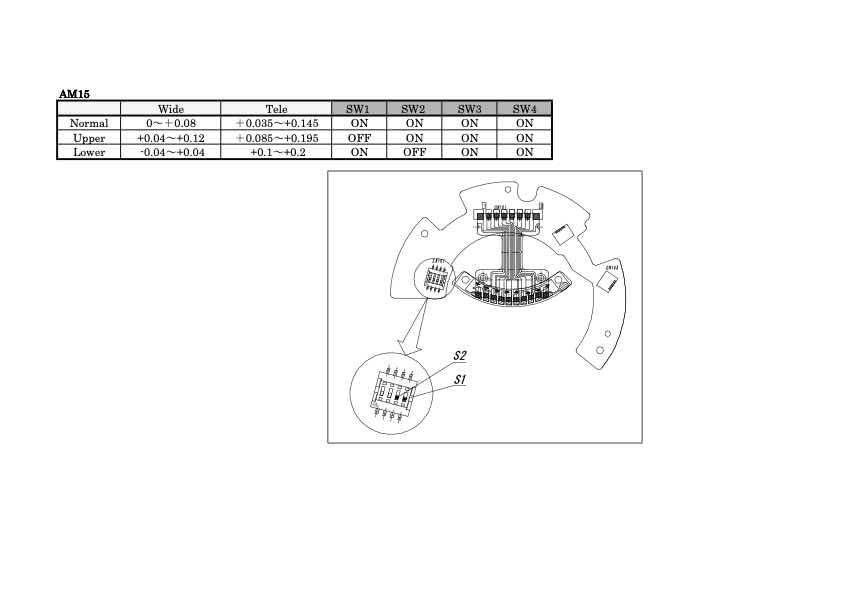 Tamron F8 Data List Sony & Pentax technical manual preview