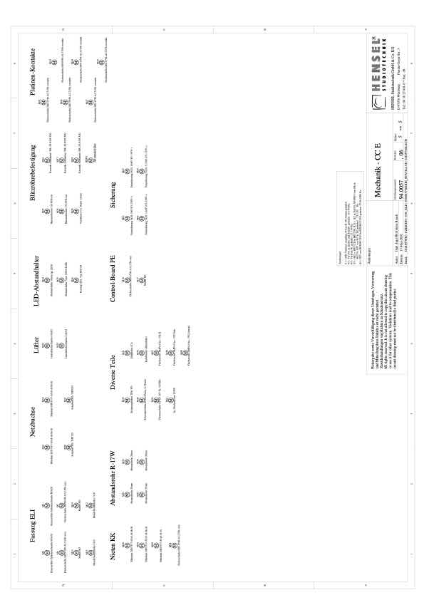 Hensel CONTRA E-250-500 technical manual preview