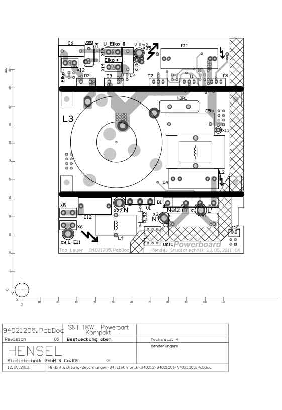 Hensel D-940212xx technical manual preview