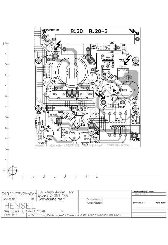 Hensel D-940214xx technical manual preview