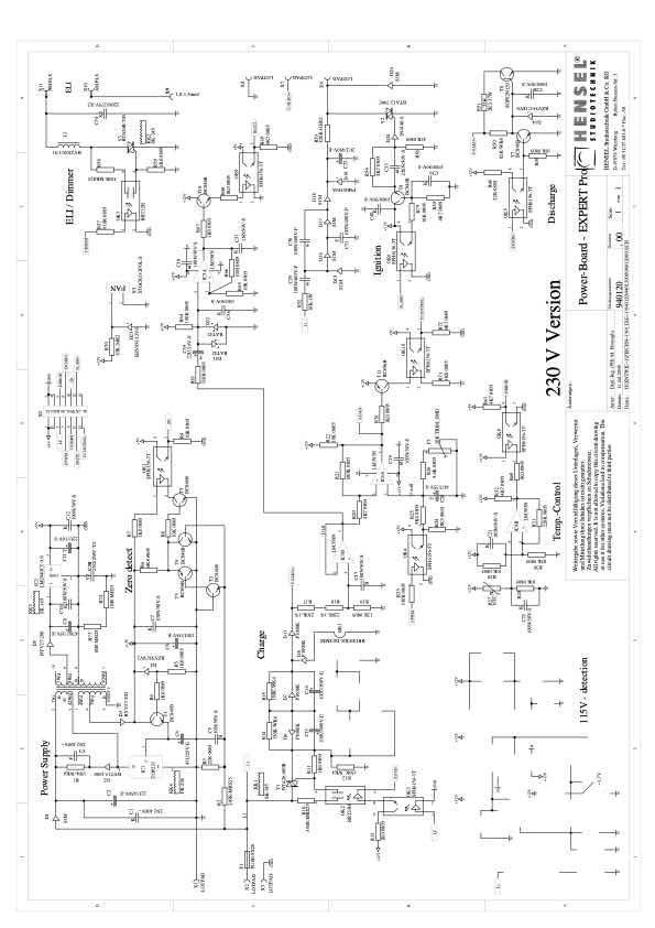Hensel EXPERT PRO technical manual preview