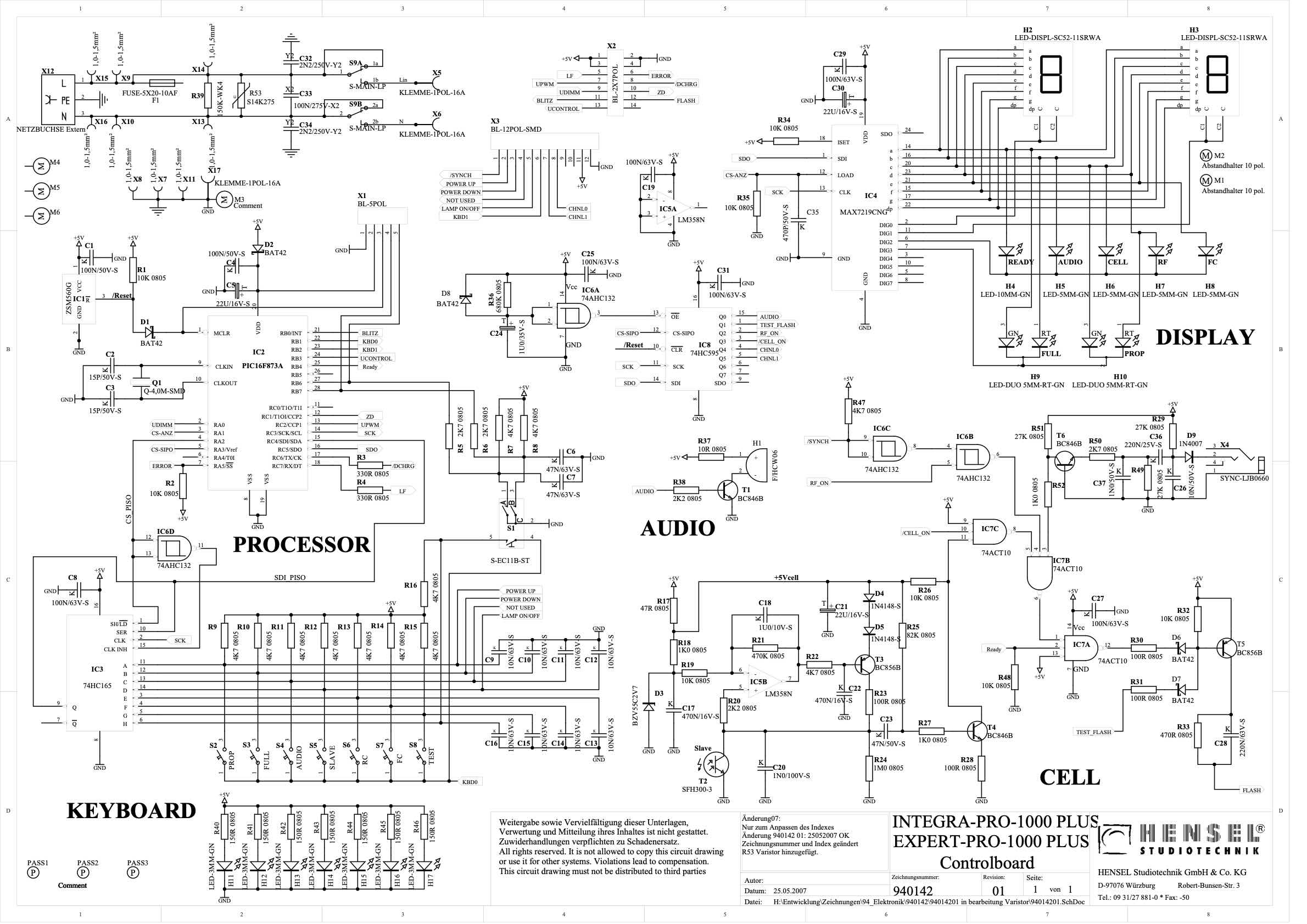Profoto Expert Pro 1000 plus technical manual preview