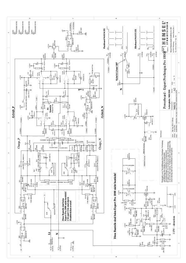 Profoto Expert Pro 1000 technical manual preview