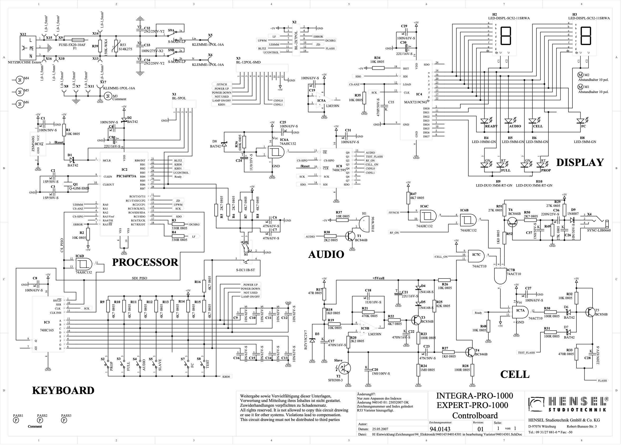Profoto Integra Pro 1000 technical manual preview