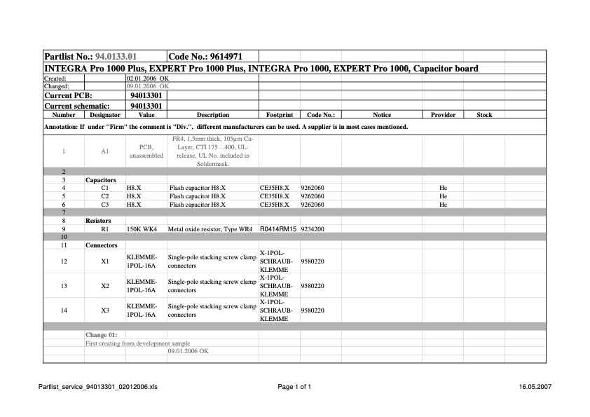 Profoto Integra Pro 1000 technical manual preview