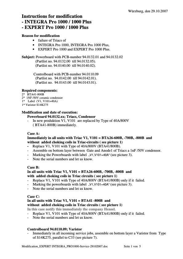 Profoto Modifications technical manual preview