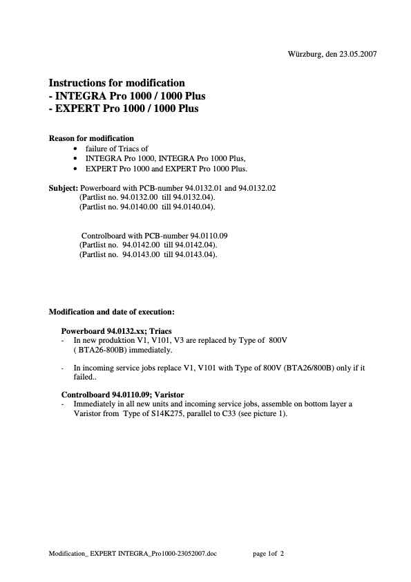 Profoto Modifications technical manual preview