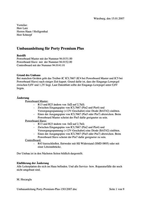 Profoto PORTY Premium 1200 AS Plus technical manual preview