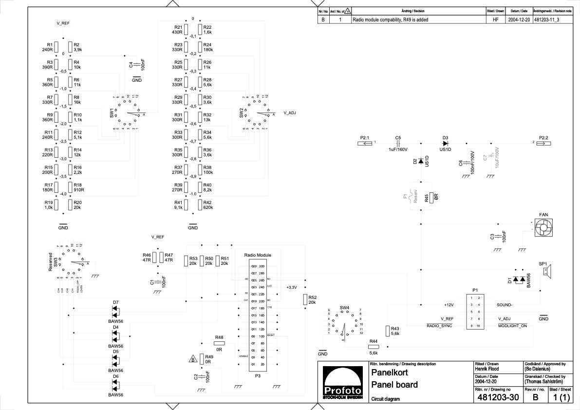 Profoto Pro B2B3 technical manual preview