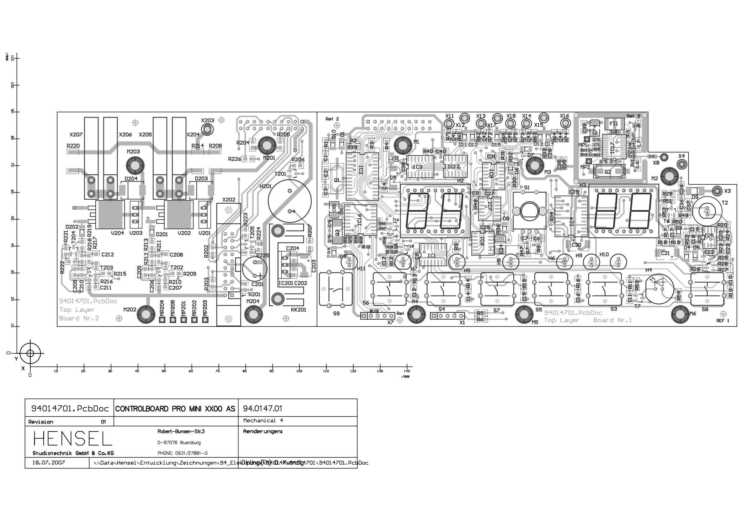 Profoto Pro Mini 1200 AS technical manual preview