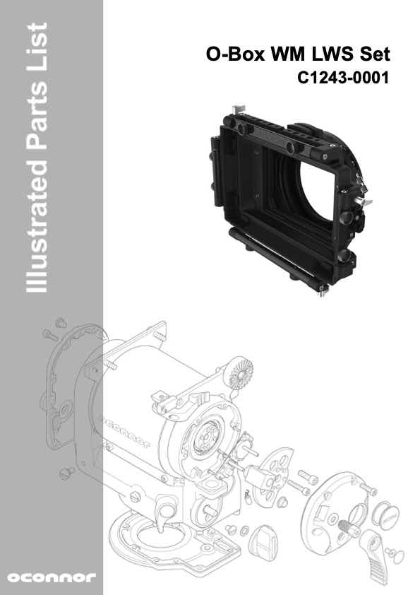 Oconnor O-Box technical manual preview