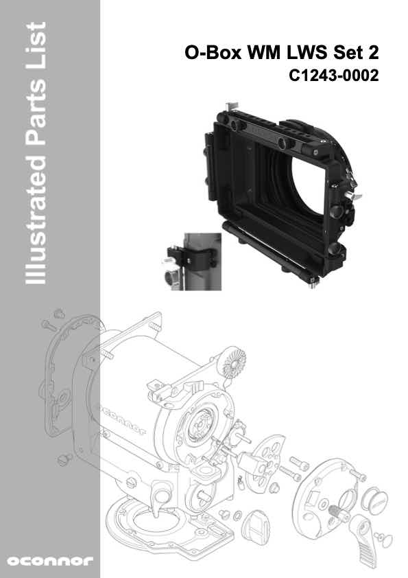 Oconnor O-Box technical manual preview
