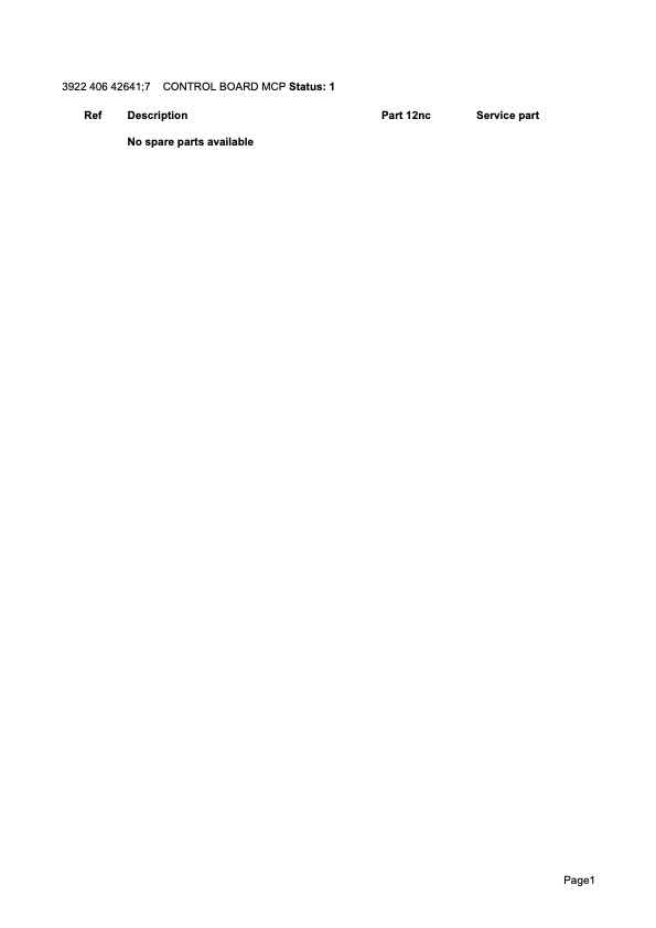 Grass Valley LDK4607 Master Control Panel technical manual preview