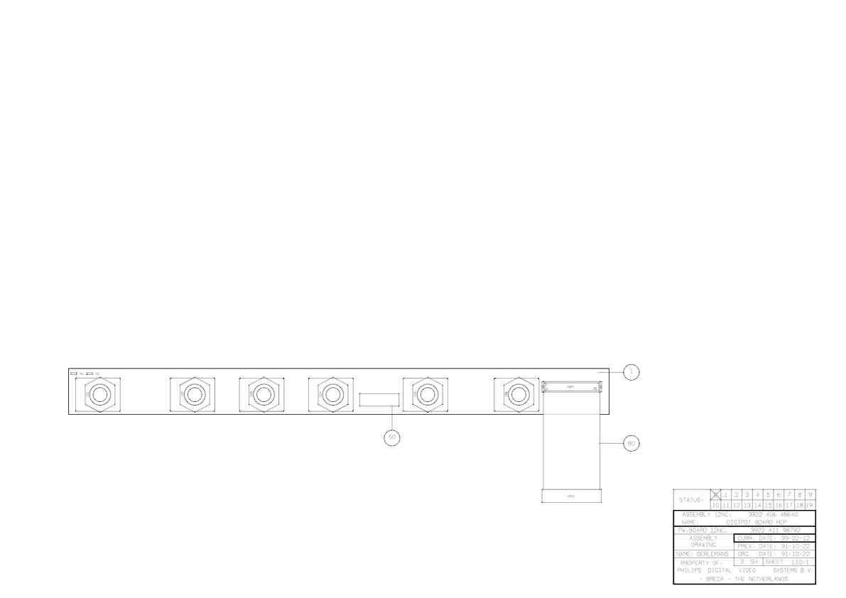 Grass Valley LDK4607 Master Control Panel technical manual preview