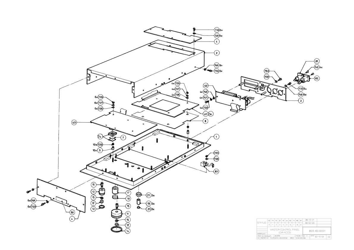 Grass Valley LDK4609 Master Control Panel technical manual preview