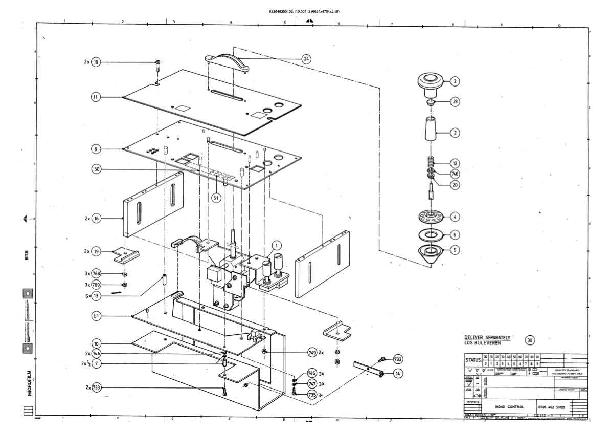 Grass Valley LDK4625 Mono Control technical manual preview