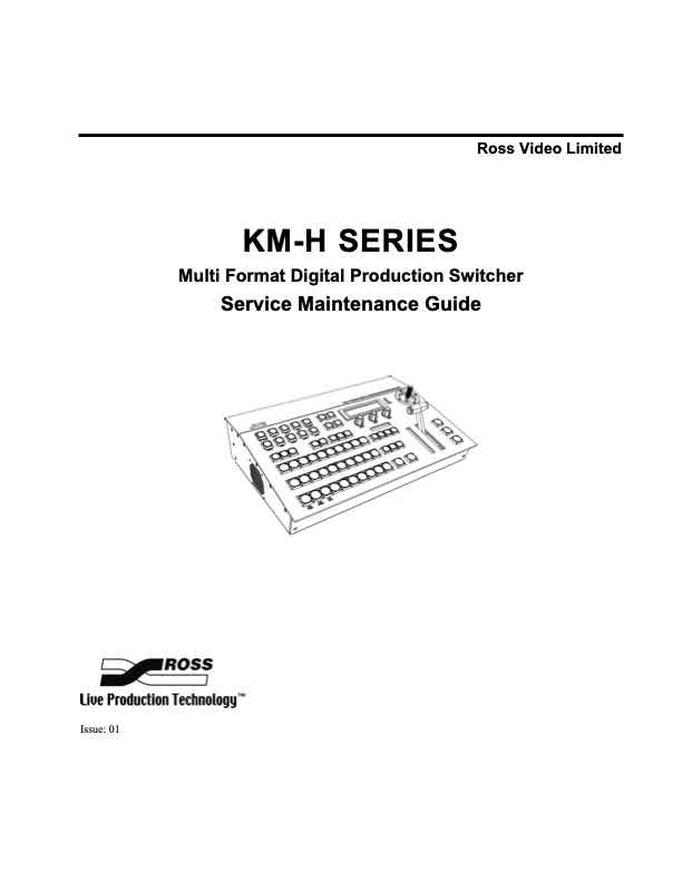 JVC KM-H2500-3000 technical manual preview