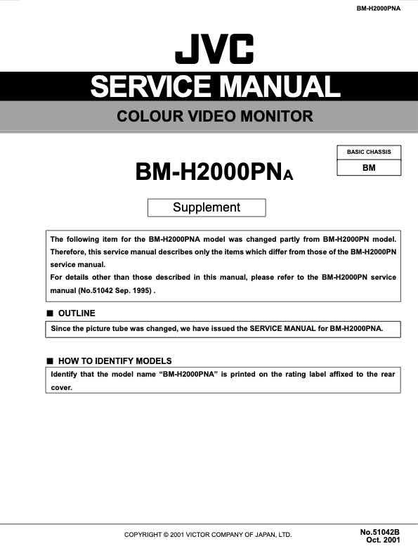 JVC BM_H2000PN_A technical manual preview