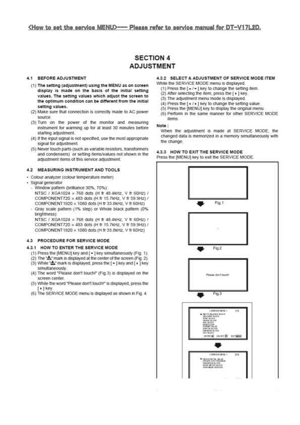 JVC Change Data for_DT-V Series_43 by Full technical manual preview
