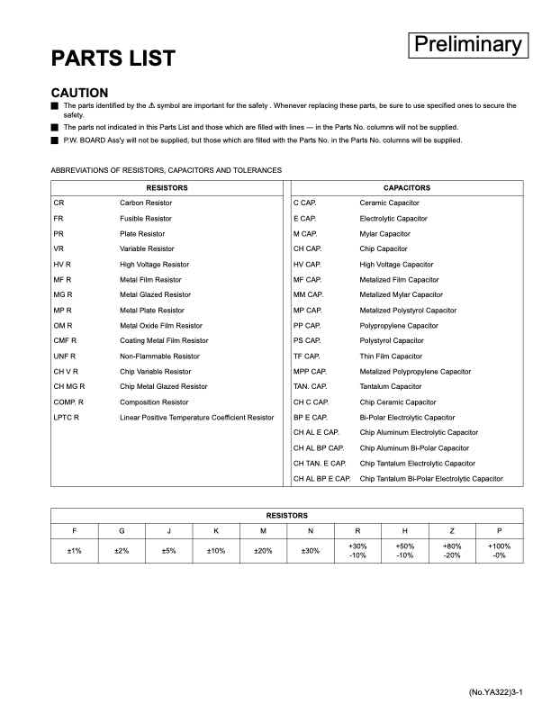 JVC DT_V100CG_E technical manual preview