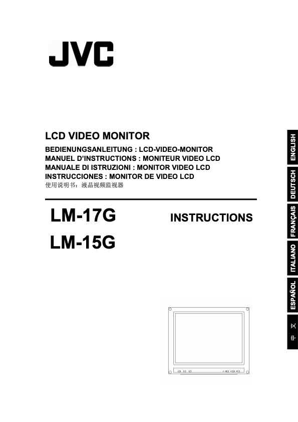 JVC LM-17G_EA technical manual preview