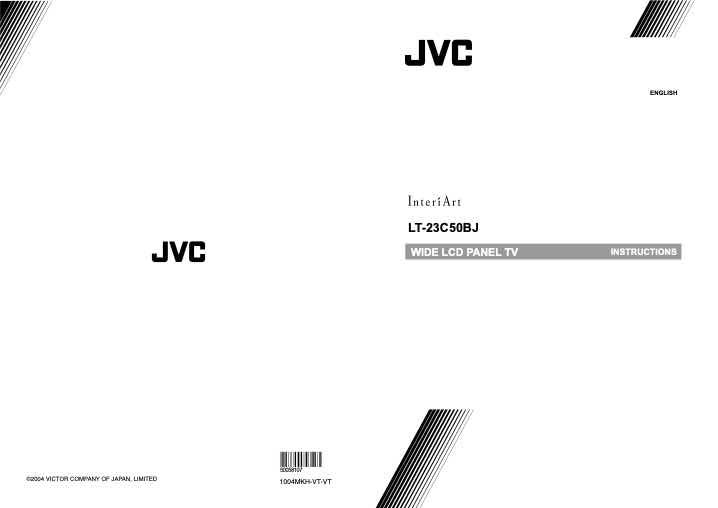 JVC LT23C50BU technical manual preview