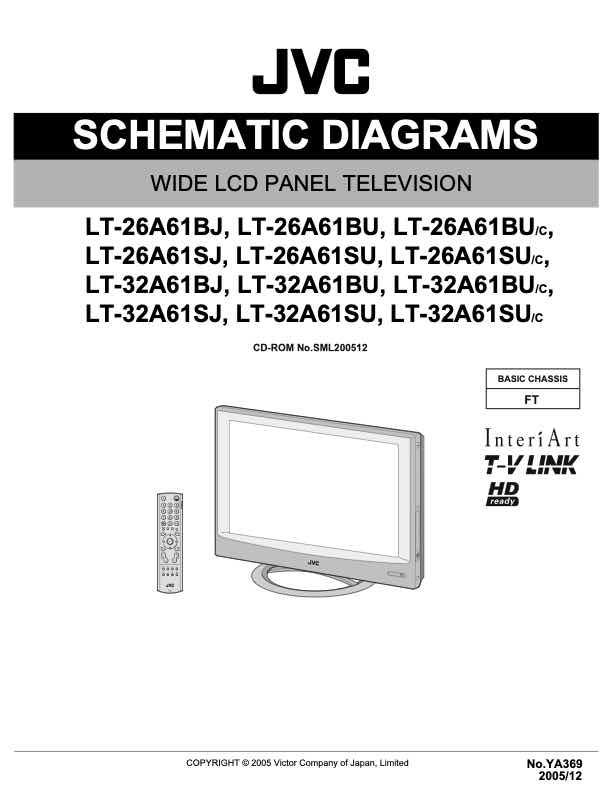 JVC LT_32A61 technical manual preview