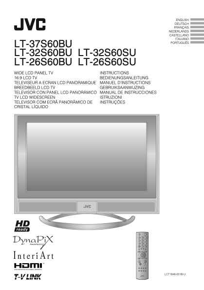 JVC LT_32S60Bxx technical manual preview