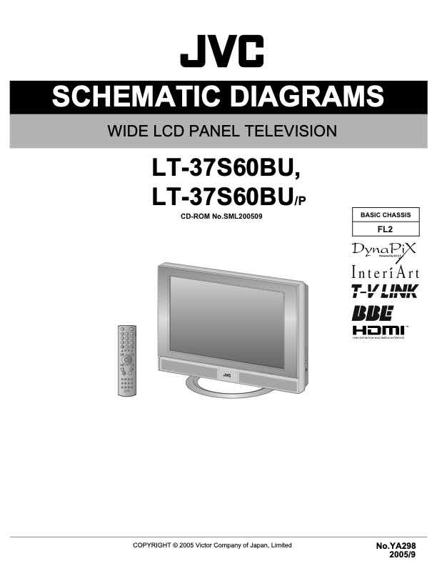 JVC LT_32S60Bxx technical manual preview