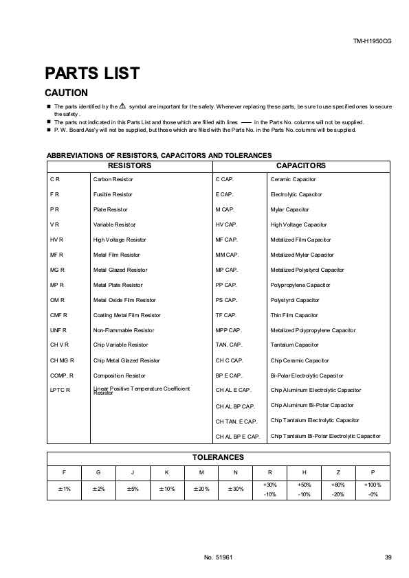 JVC TM_H1950CG technical manual preview