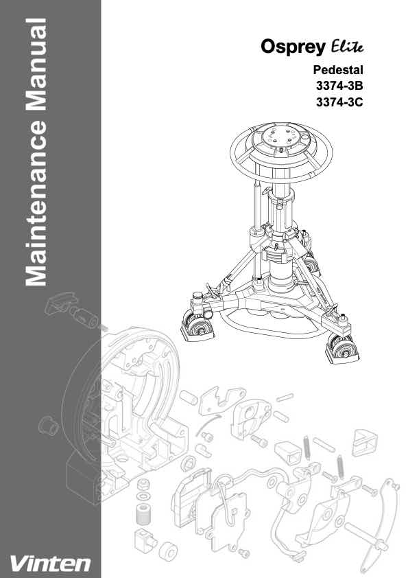 Vinten 3374 technical manual preview