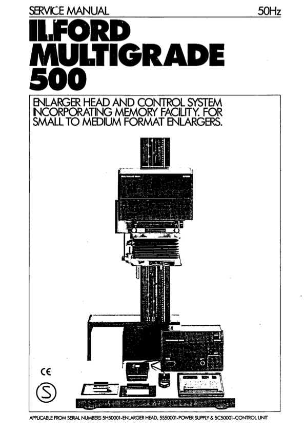 Multigraph 500 technical manual preview