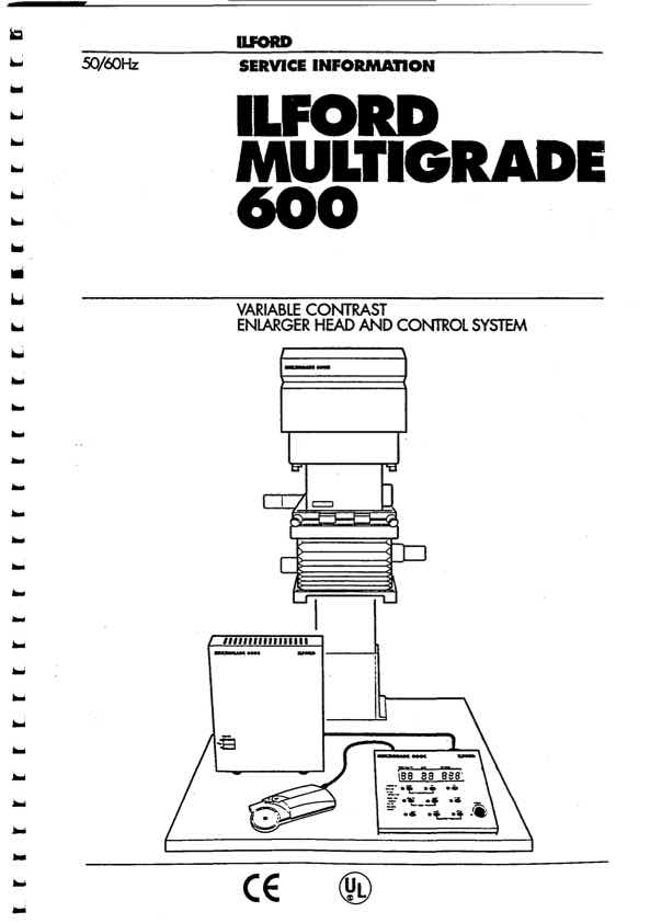 Multigraph 600 technical manual preview