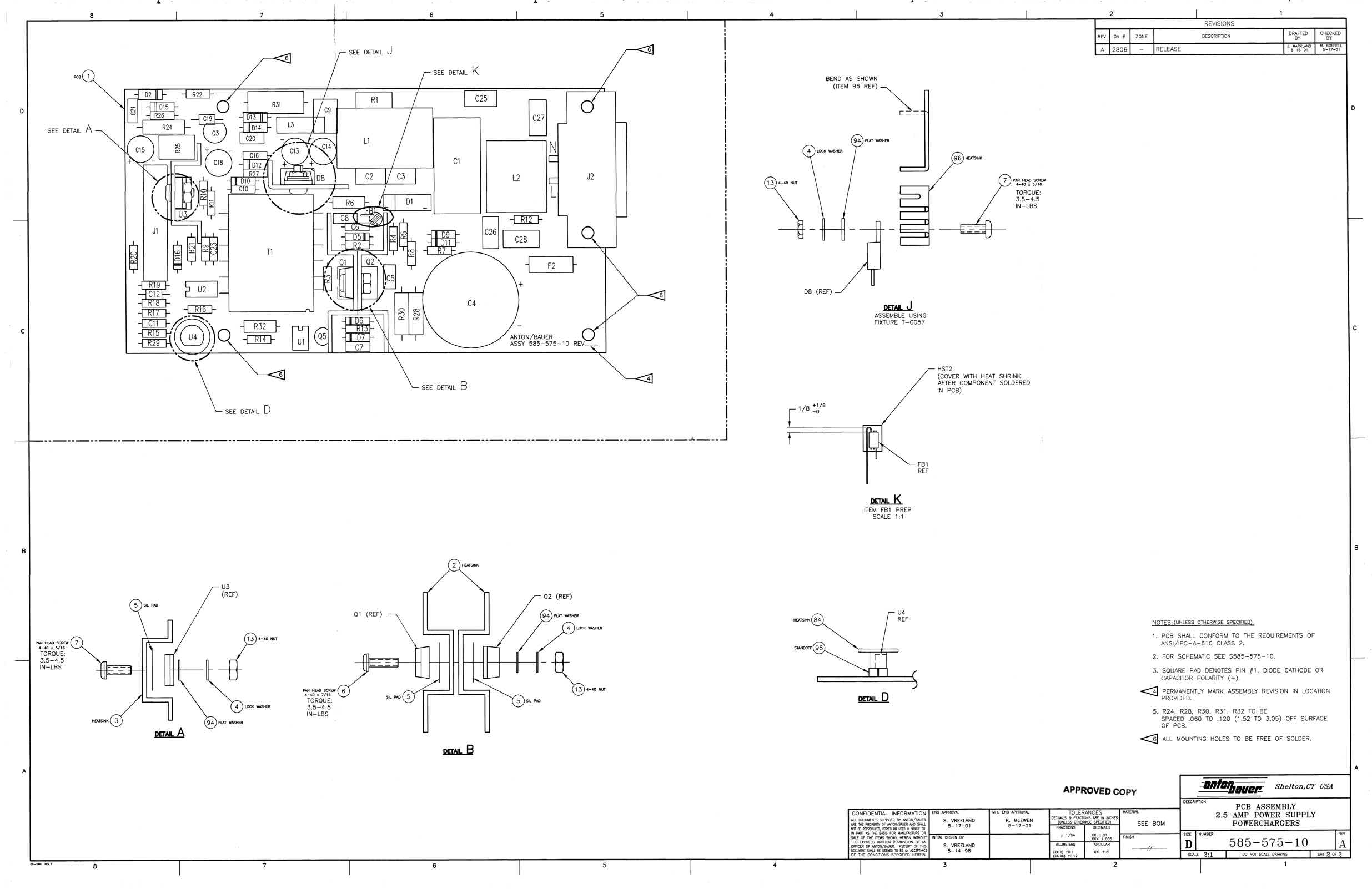 Anton Bauer General Schematics technical manual preview