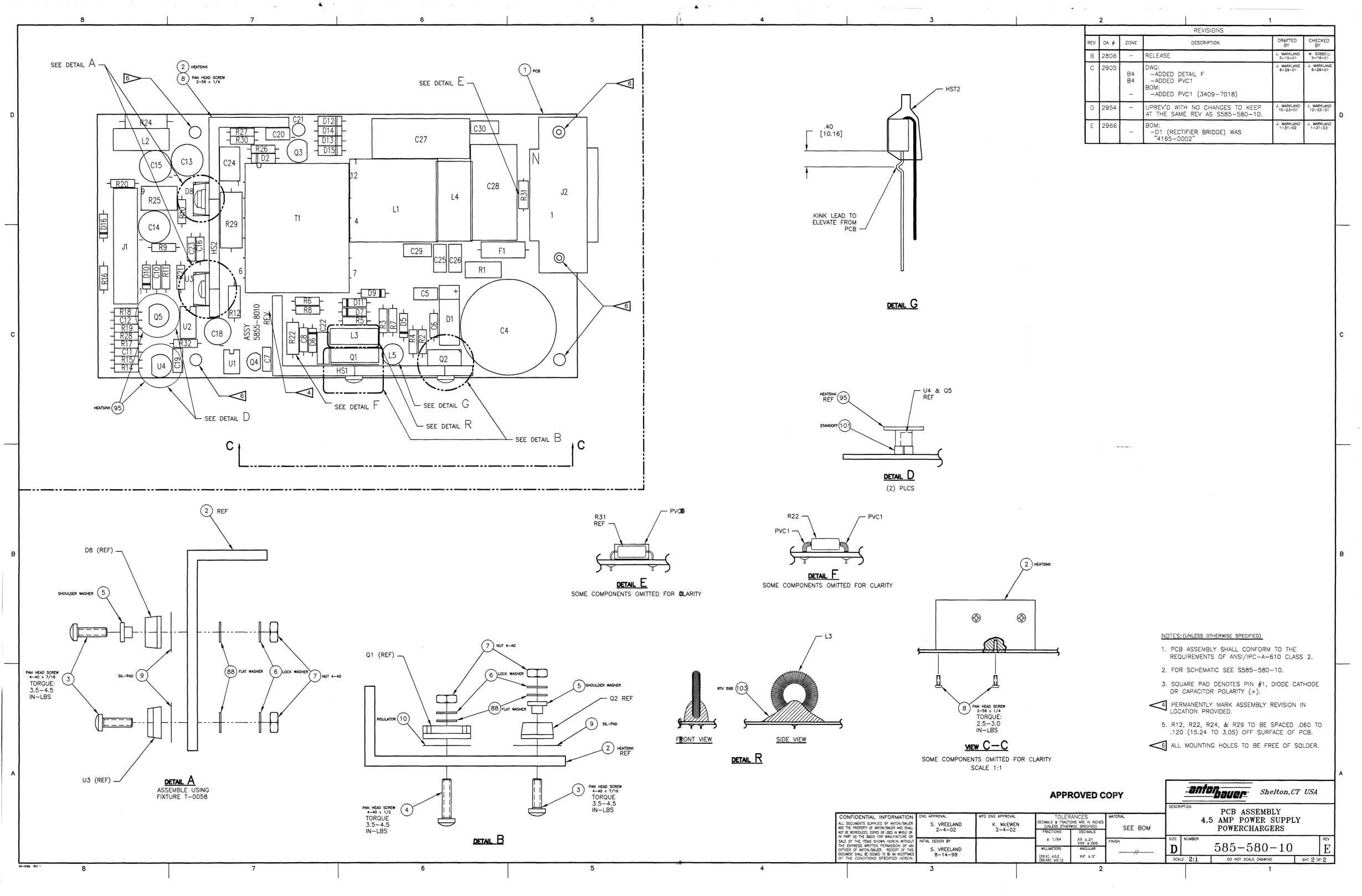 Anton Bauer General Schematics technical manual preview