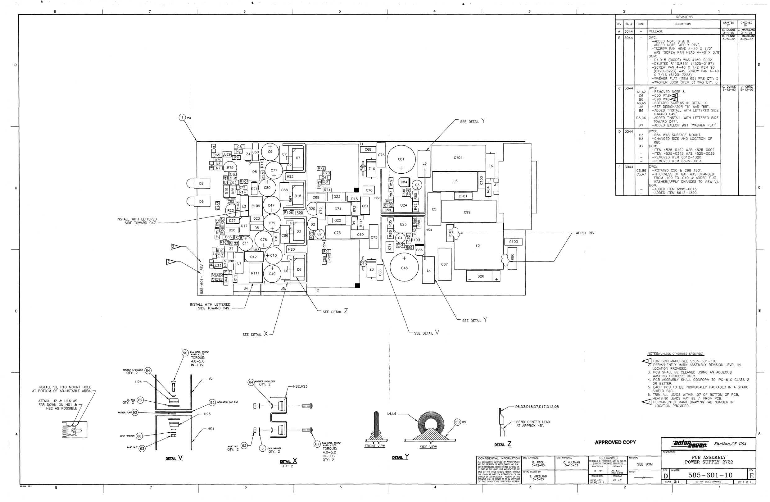 Anton Bauer General Schematics technical manual preview