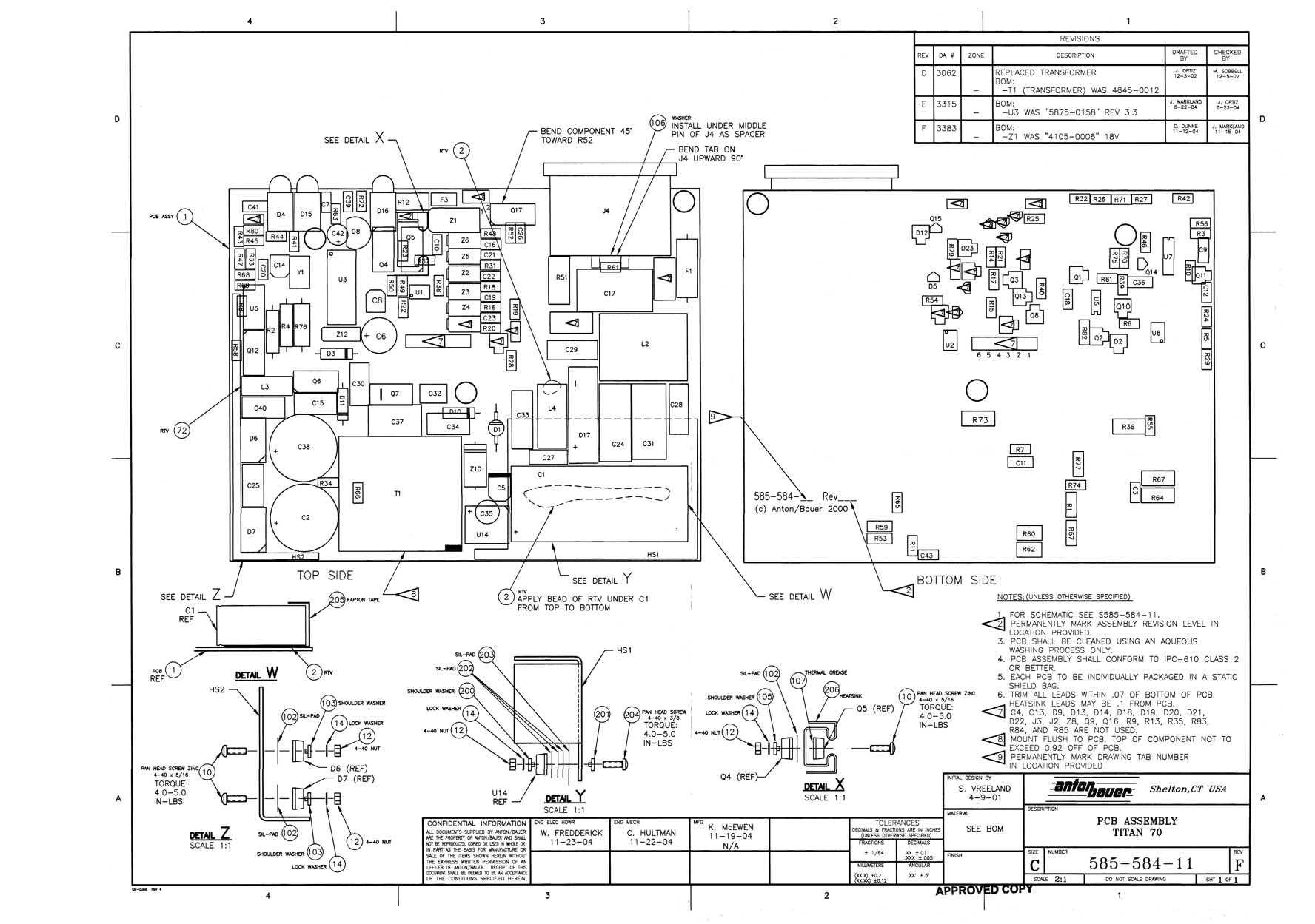 Anton Bauer General Schematics technical manual preview