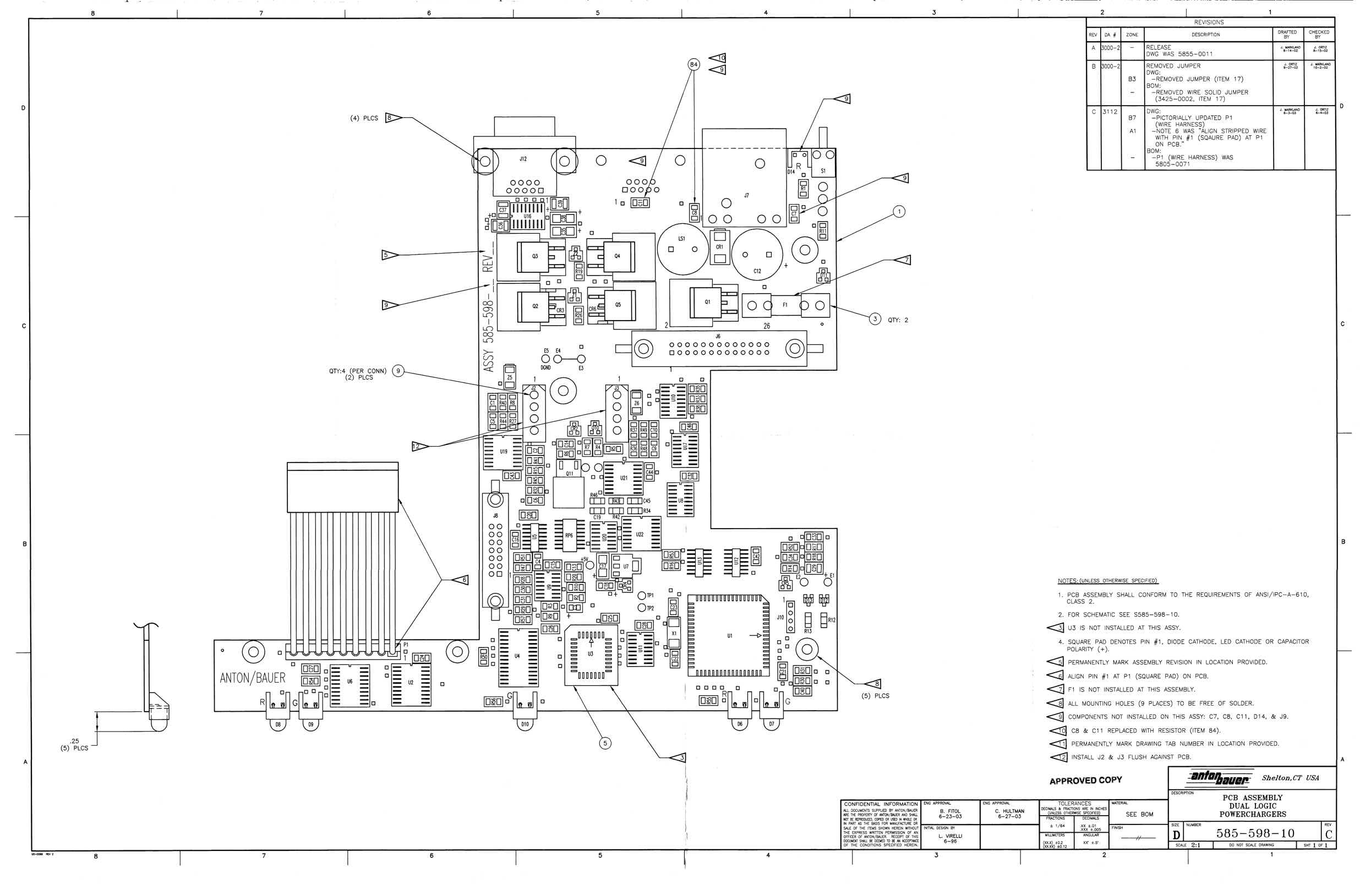 Anton Bauer General Schematics technical manual preview