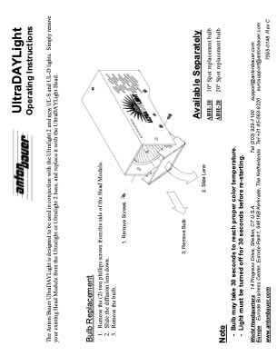 Anton Bauer General Schematics technical manual preview