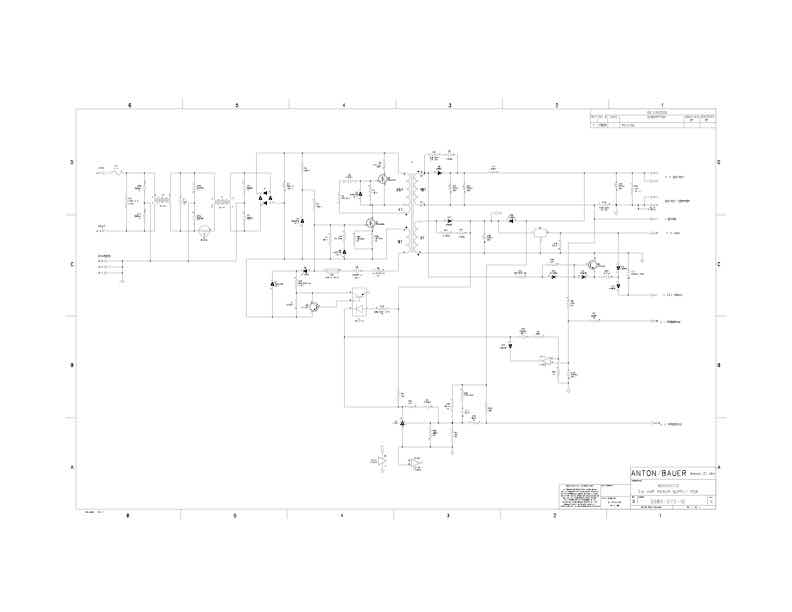 Anton Bauer General Schematics technical manual preview