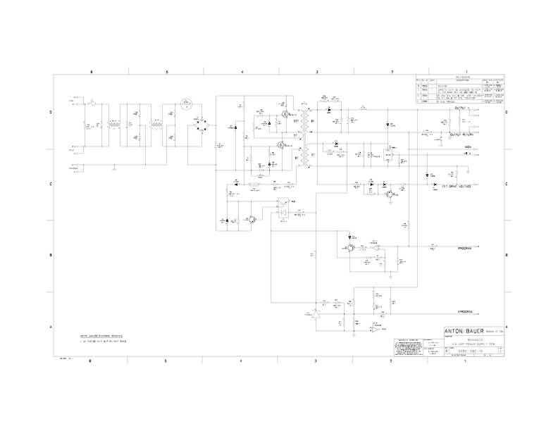 Anton Bauer General Schematics technical manual preview