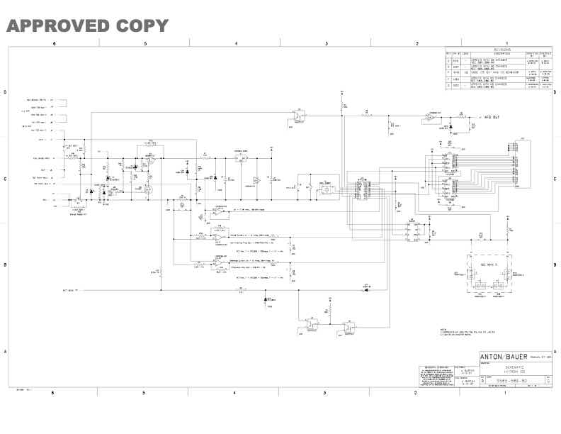 Anton Bauer General Schematics technical manual preview
