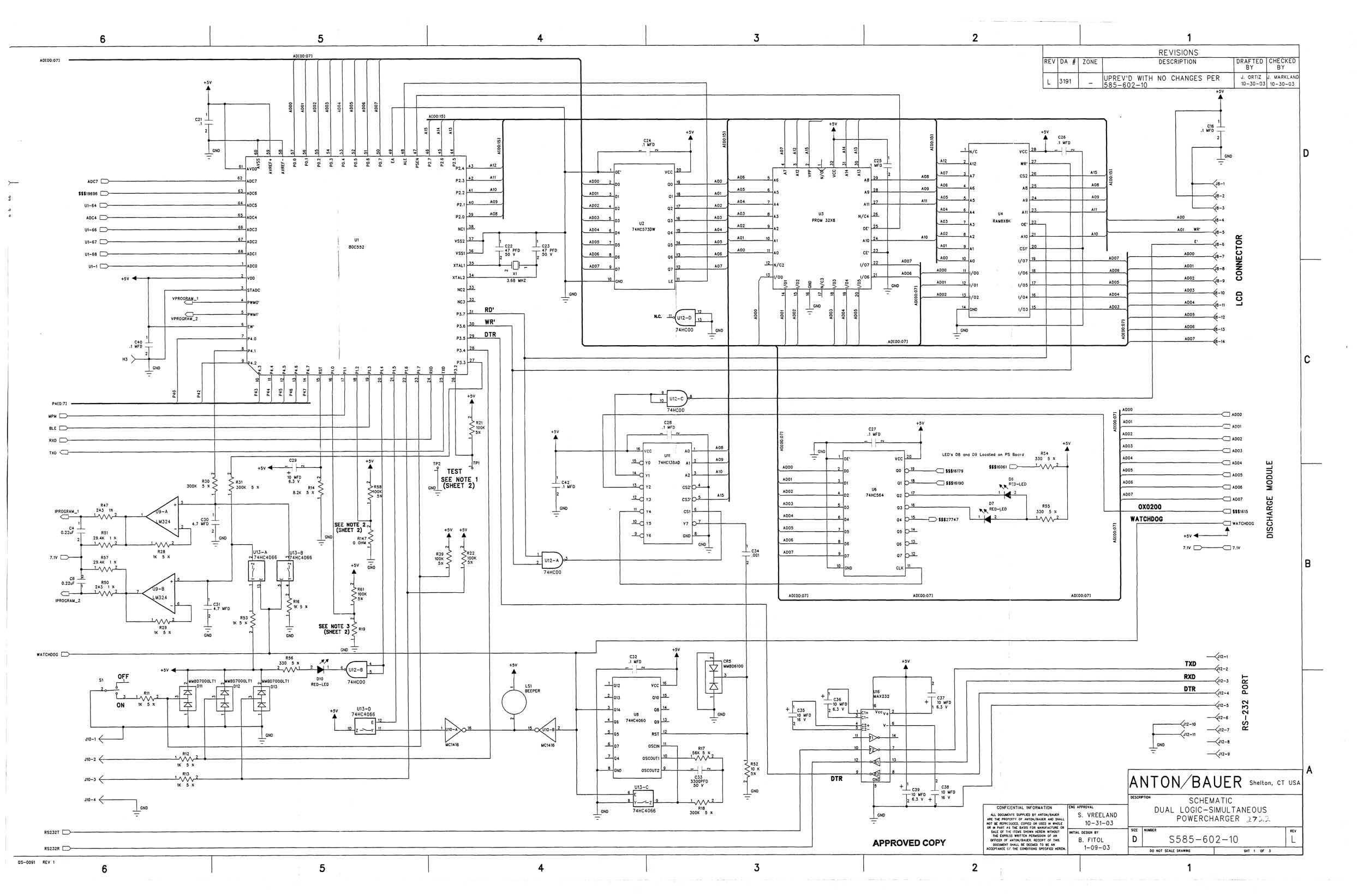 Anton Bauer General Schematics technical manual preview