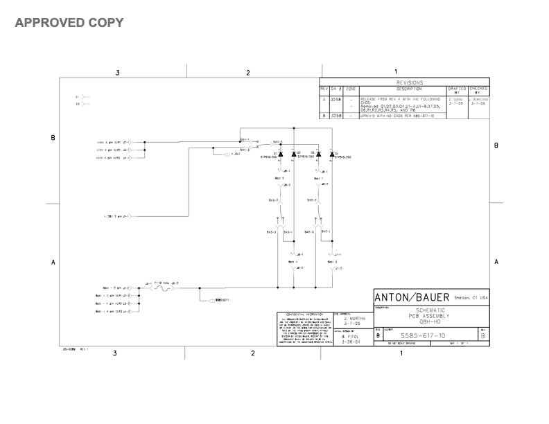 Anton Bauer General Schematics technical manual preview