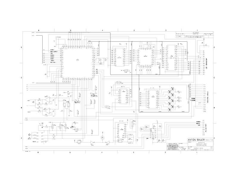 Anton Bauer General Schematics technical manual preview