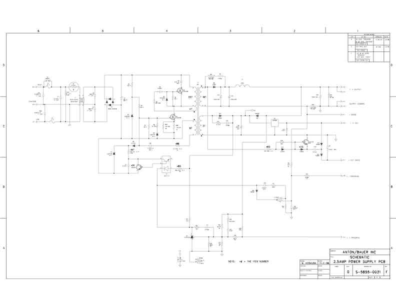 Anton Bauer General Schematics technical manual preview