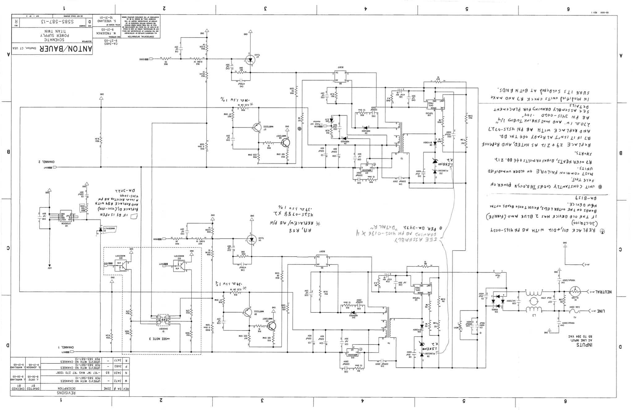 Anton Bauer General Schematics technical manual preview