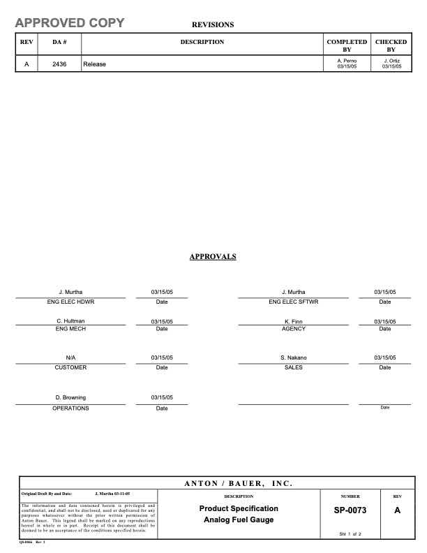 Anton Bauer General Schematics technical manual preview