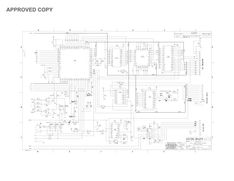 Anton Bauer PCB 2722 technical manual preview